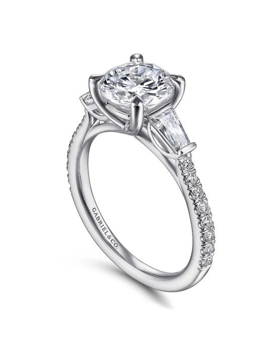 Gabriel & Co. Classic Collection Diamond Engagement Ring